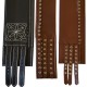 Serpare, chimire, brau din piele blanc bovina