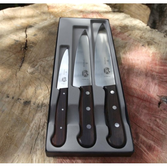 Set cutite profesionale de bucatar Victorinox maner lemn