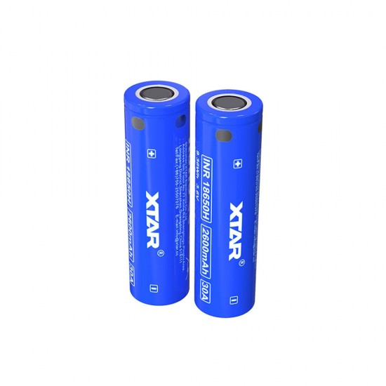 Baterie XTAR 18650H Li-Ion fără protecție 2600mAh 65 mm lungime