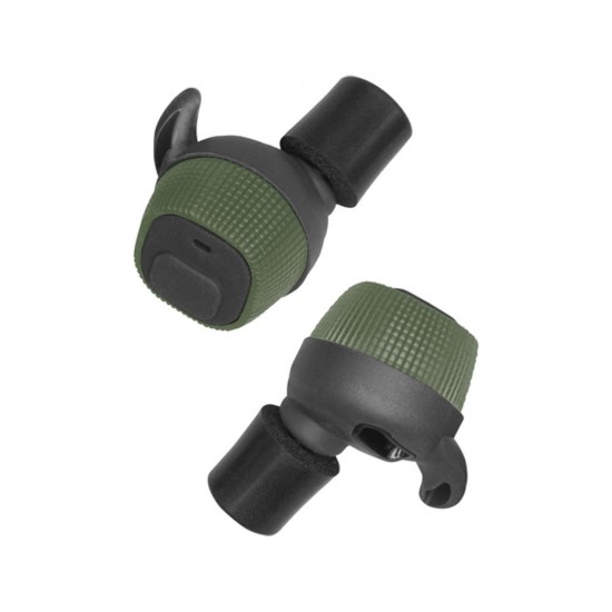 Casti active in forma de dopuri Opsmen Earmor M20 verde 