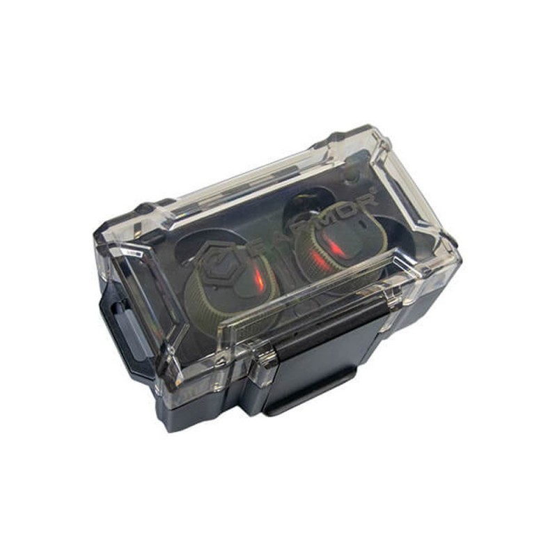 Casti active in forma de dopuri Opsmen Earmor M20 verde 