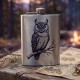 Sticluță whisky din inox gravată laser